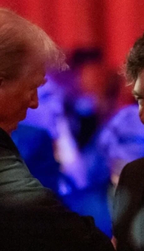 Donald Trump y Javier Milei, en una de las reuniones mantenidas en el país del norte luego de la asunción del segundo mandato del estadounidense.