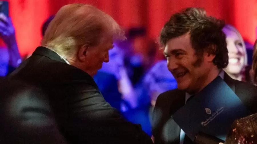 Donald Trump y Javier Milei