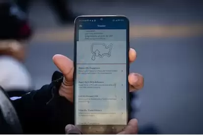 Aplicación CBP One.