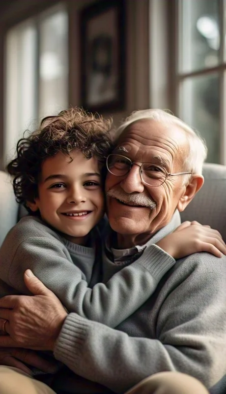 Una buena dosis de abrazos nos ayuda a sentirnos seguros y confiados.