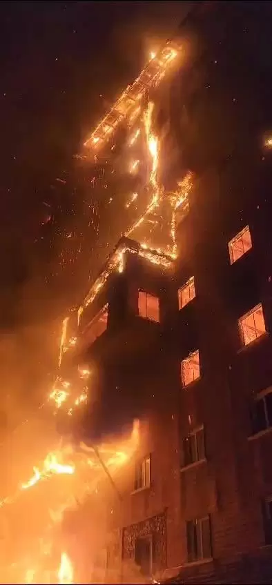 Incendio en turquia