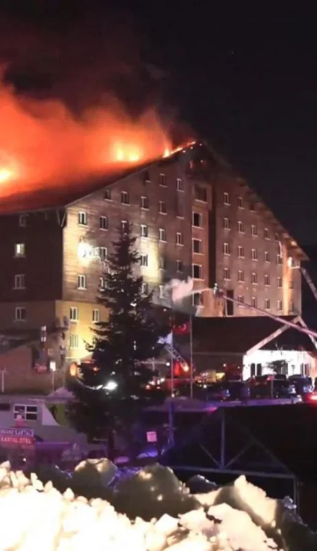 Incendio en Turquía.