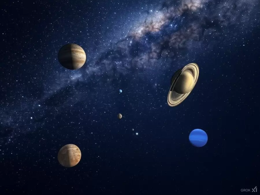 Esta noche comienza la alineación de planetas.