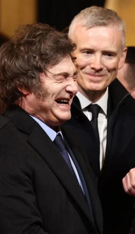 El Presidente se hizo presente en la asunción de Trump/