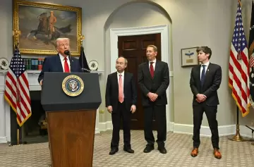 Trump y los magnates tech presentaron el colosal proyecto Stargate