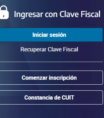 El ingreso en la página web oficial de ARCA.