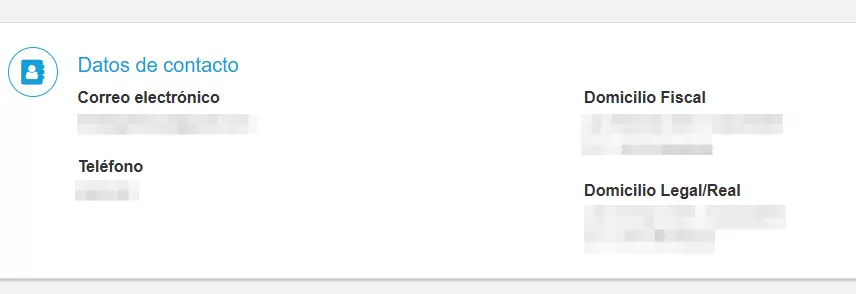 Si los datos ya están cargados, se podrán modificar o mantener la información como está