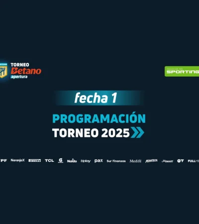 Fecha 1 del Apertura 2025.