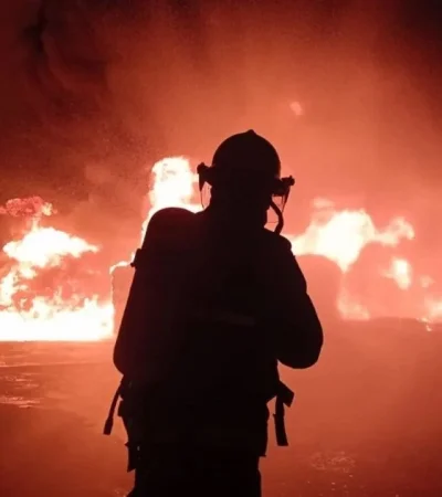 Incendio en Luján de Cuyo: vecinos evacuados en Blanco Encalada