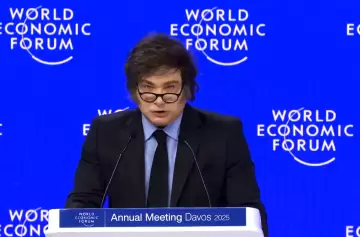 Javier Milei en Davos: "Hay que eliminar el virus de la ideología woke"