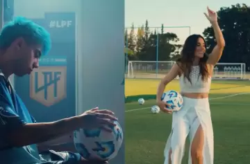 La LPF presentó su tema oficial Del barrio pa' la cancha, con Luck Ra y Soledad