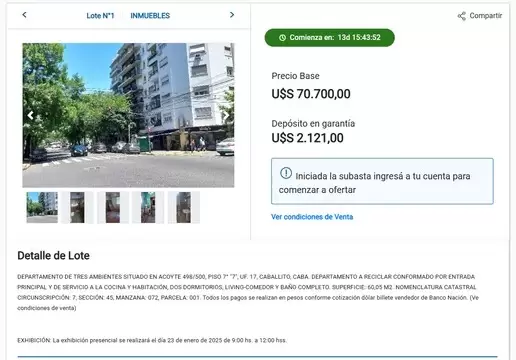 Subasta Caballito