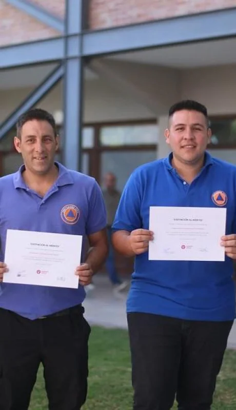 Empleados municipales de Godoy Cruz premiados por salvar una vida