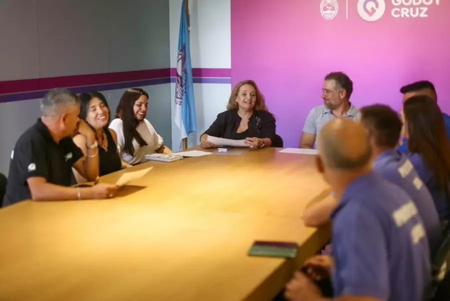 Los funcionarios de la comuna premiaron a los empleados/