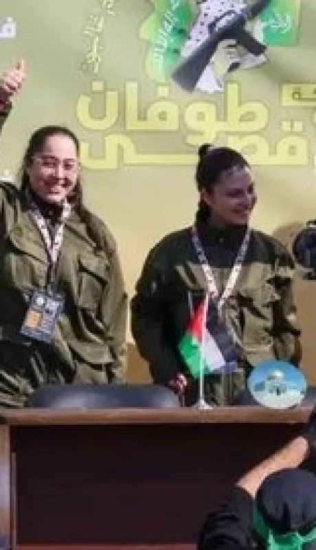 Rehenes liberadas por Hamas/