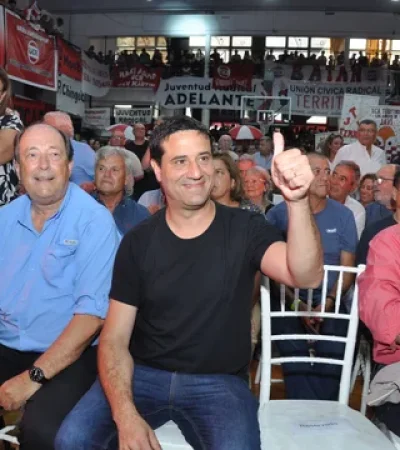 Maxi Abad y Ernesto Sanz