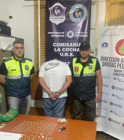 Entró a la comisaría con un "delivery" particular y lo detuvieron