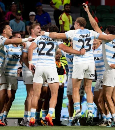 Los Pumas 7's aplastaron a Australia y conquistaron el Oro en Perth