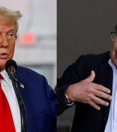 Donald Trump y Gustavo Petro 7Fuente- France 24
