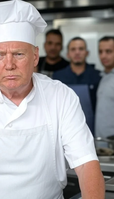 La comunidad hispana realizó una parodia contra las políticas de Trump contra los inmigrantes.