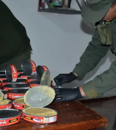 Operativos impactantes: pasta base en latas de atún y aeronave con cocaína