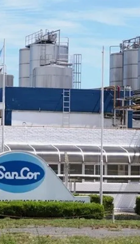 SanCor tiene cinco plantas productivas pero solo tres están operativas, trabajando al mínimo.