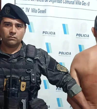 El depravado fue sorprendido y detenido cuando cometía el hecho. (Foto: gentileza Infobae)