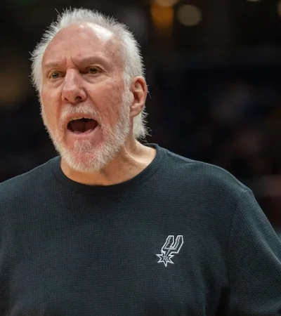Popovich, el gran cerebro de los Spurs.