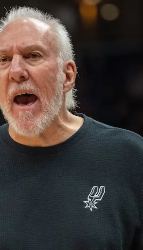 Popovich, el gran cerebro de los Spurs.