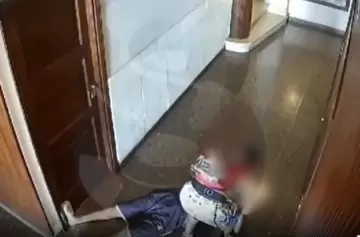 Indignante: murió de un infarto y un delincuente le robó la billetera