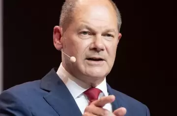Olaf Scholz rechazó enérgicamente la salida de la población de Gaza