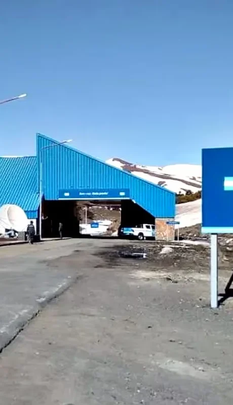 El Paso Pino Hachado, en la provincia de Neuquén, donde ocurrió el hecho. (Foto: web)