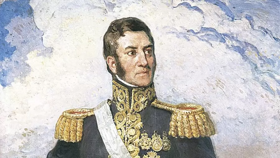 El General San Martín se negó a "derramar sangre entre hermanos". (Imagen: web)