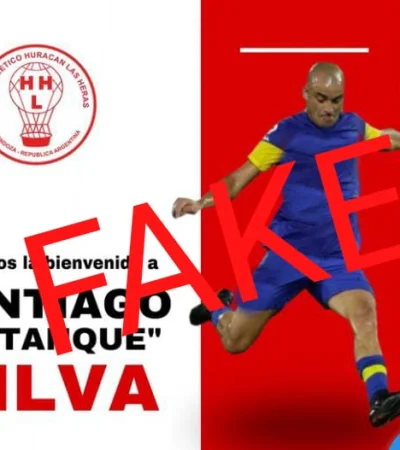 Santiago Silva desmintió su incorporación a HLH .