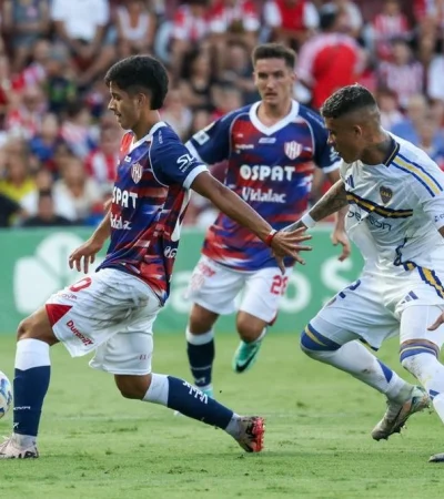 Unión y Boca igualaron en el 15 de Abril