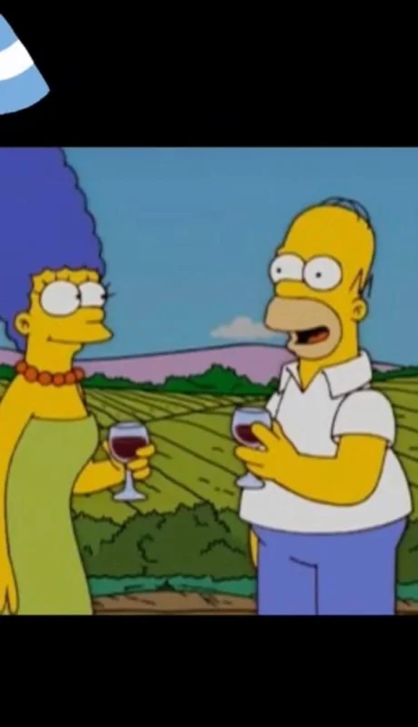 La Vendimia según Los Simpson.