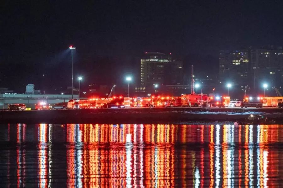 La colisión tuvo lugar el miércoles 29, a las 21 (hora del Este)