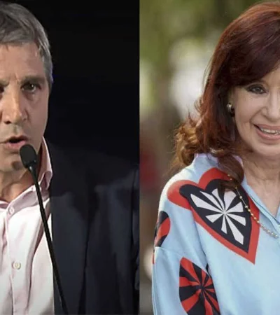 "Chiquilina", el adjetivo con el que Luis Caputo calificó a Cristina Fernández.