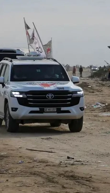 La Cruz Roja internacional es la responsable de coordinar los intercambios.