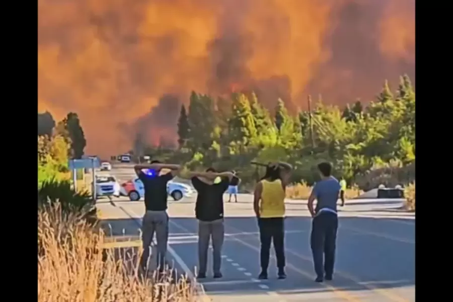 Incendios de El Bolsón.