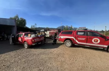 Bomberos denuncian el robo de una motobomba en plena crisis forestal