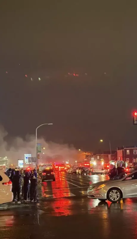 Accidente aéreo en FIladelfia