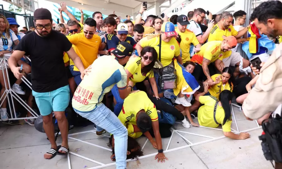 Disturbios durante la Copa América 2024