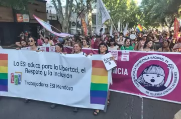 Mendoza, como otras provincias, también tuvo su Marcha Antifascista