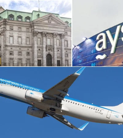 El Gobierno acelera la privatización de Aerolíneas, AYSA y el Banco Nación