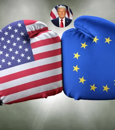 Parece inminente el choque entre Estados Unidos y la UE por los aranceles a las importaciones.