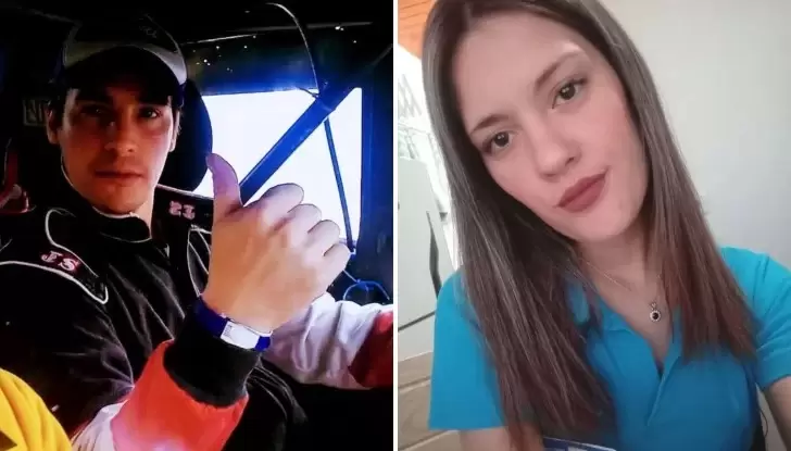 Fatal accidente de una pareja de recién casados