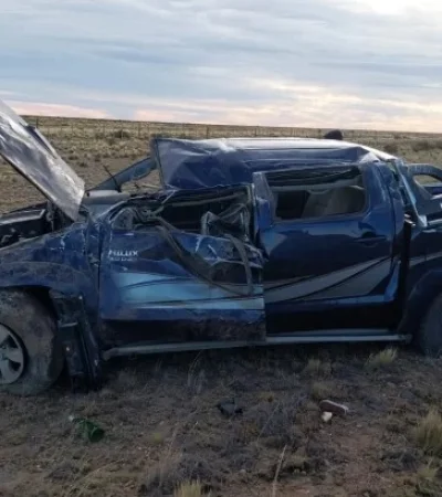 Fatal accidente de una pareja de recién casados