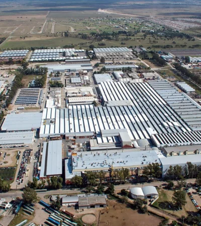 La histórica planta de Santa Isabel, Córdoba.