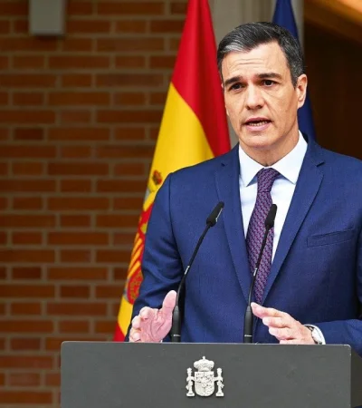 Presidente del Gobierno de España, Pedro Sánchez.